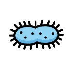 Microbe SVG Icon